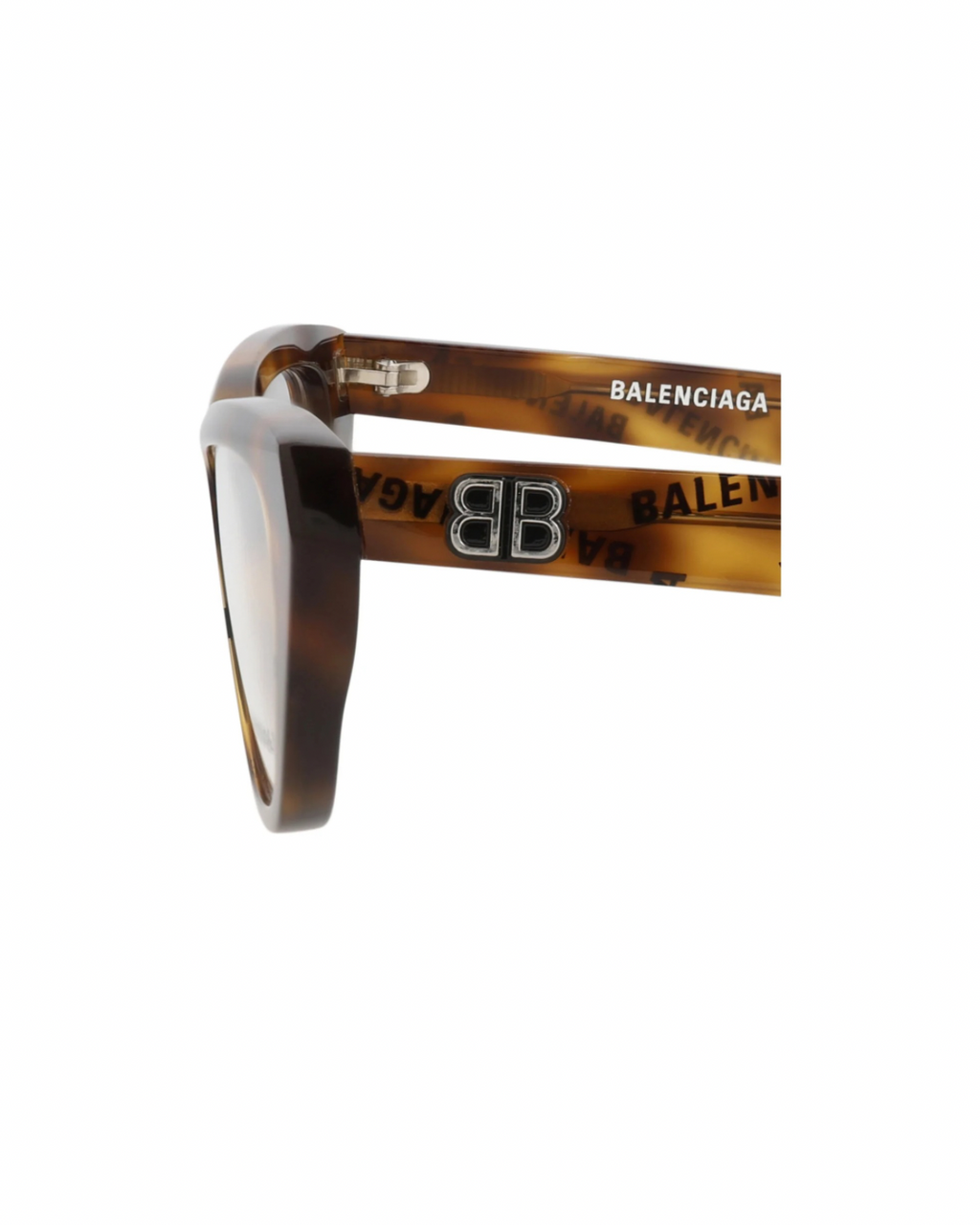 Balenciaga Havana 52MM Cateye Eyewear
