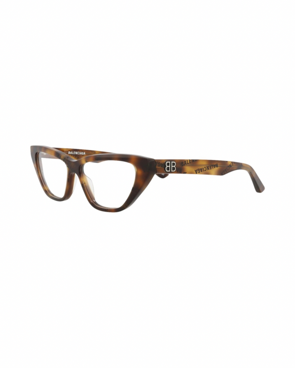 Balenciaga Havana 52MM Cateye Eyewear