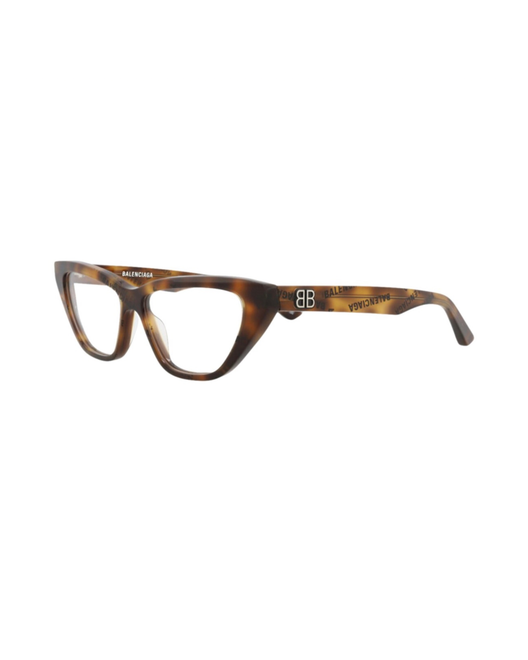 Balenciaga Havana 52MM Cateye Eyewear
