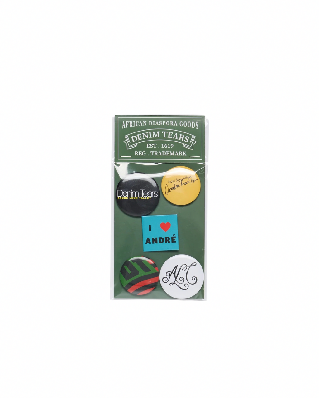Denim Tears André Leon Talley Pin Pack