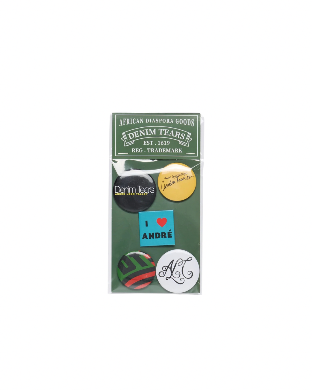 Denim Tears André Leon Talley Pin Pack
