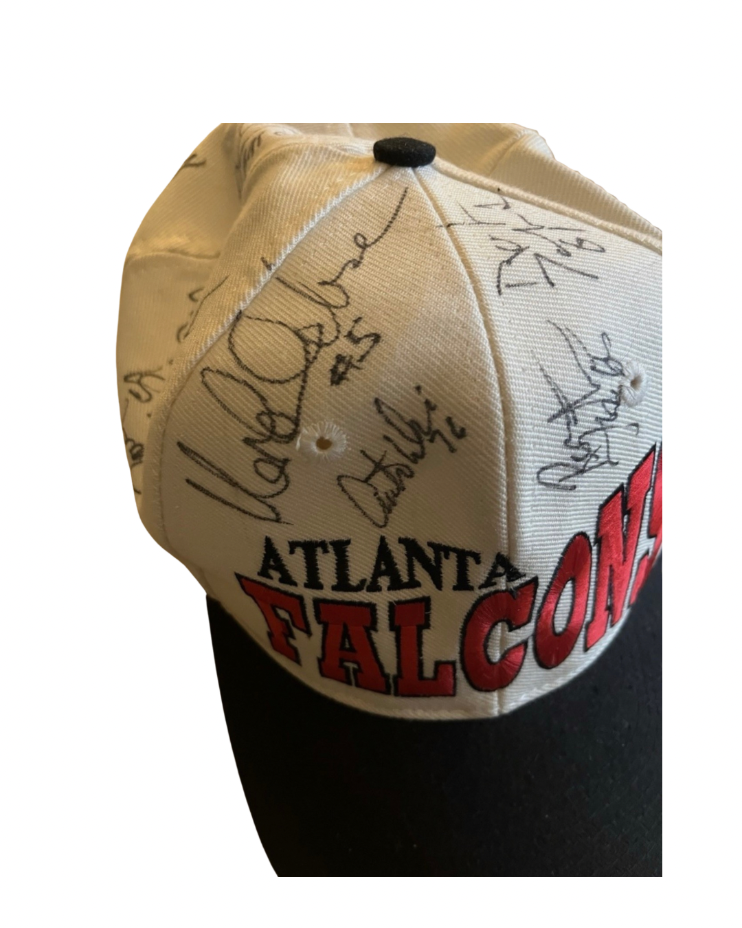 Vintage ATL Falcons Signed Hat