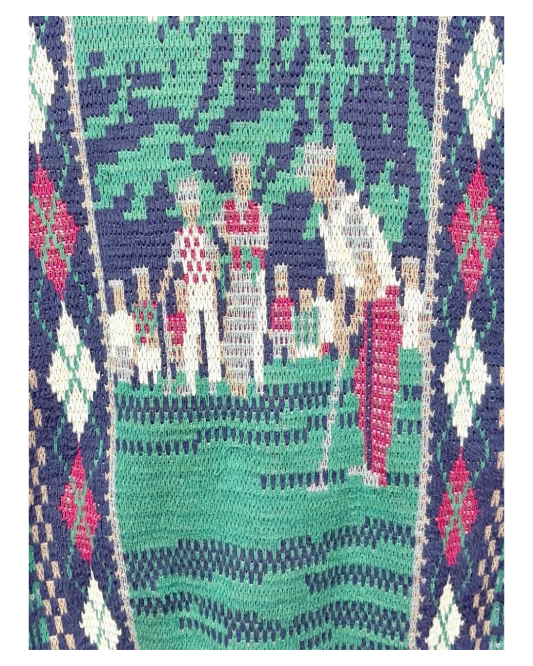 Golf Grandpa Knit Sweater Size Medium