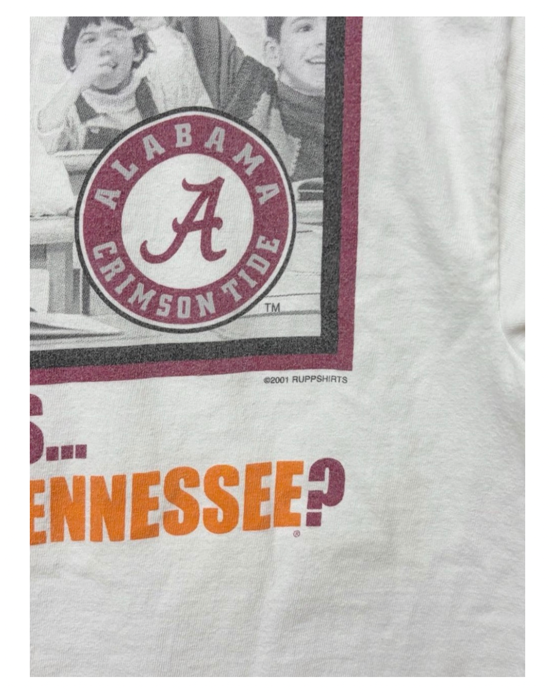 University of Alabama Tee Size Large