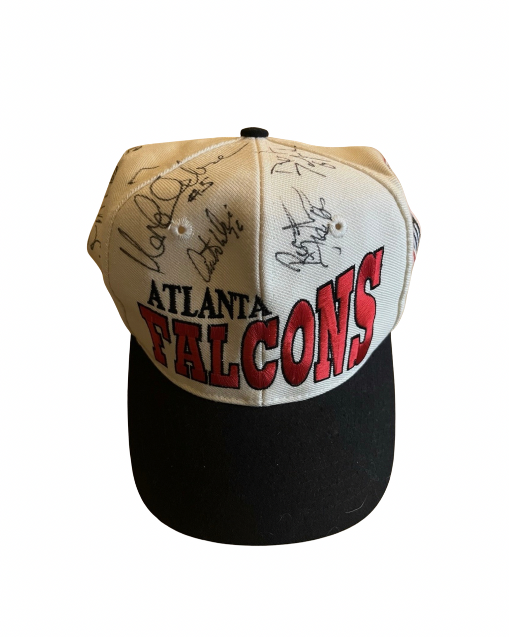 Vintage ATL Falcons Signed Hat