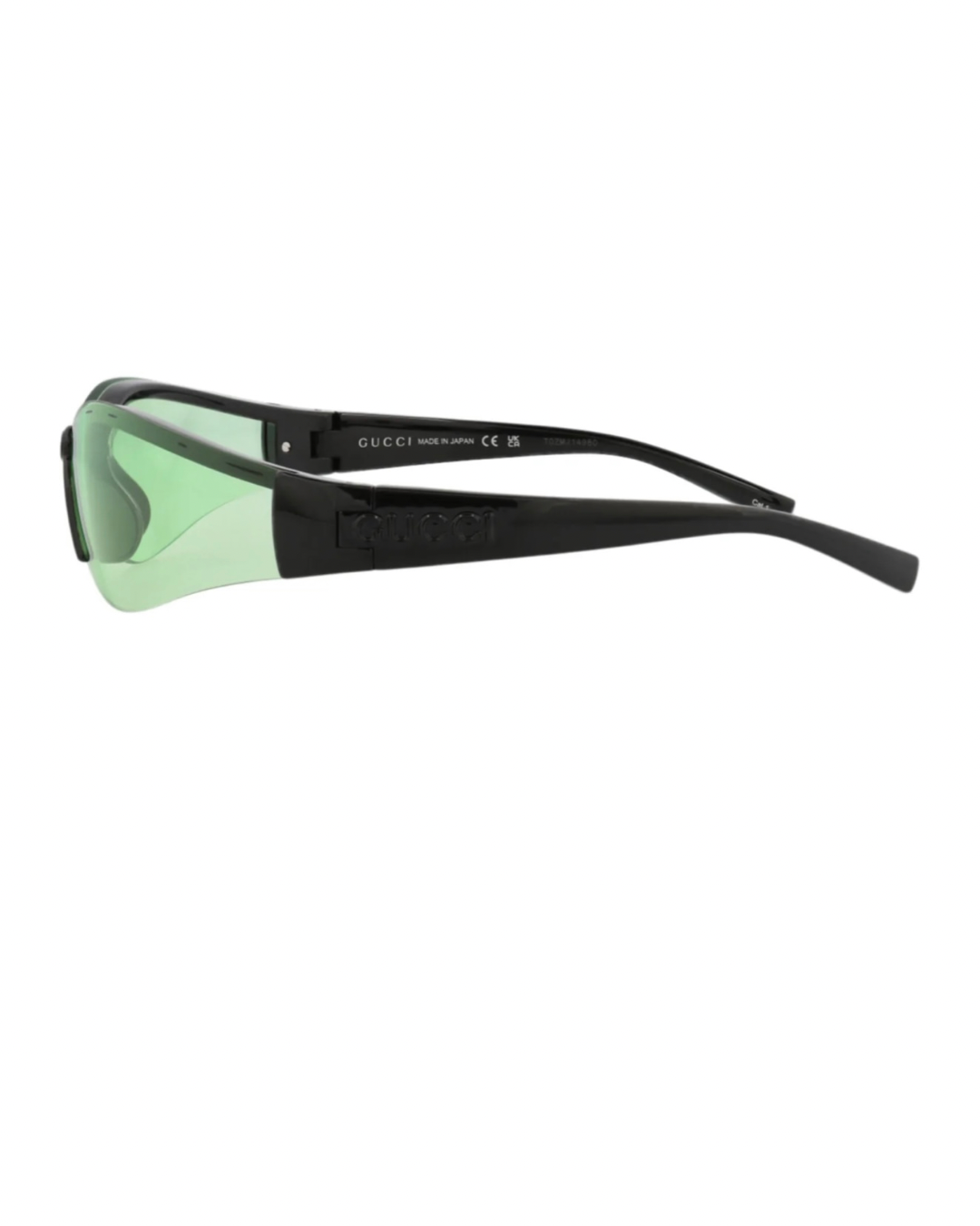 Gucci 70MM Reverse Cateye Wrap Sunglasses