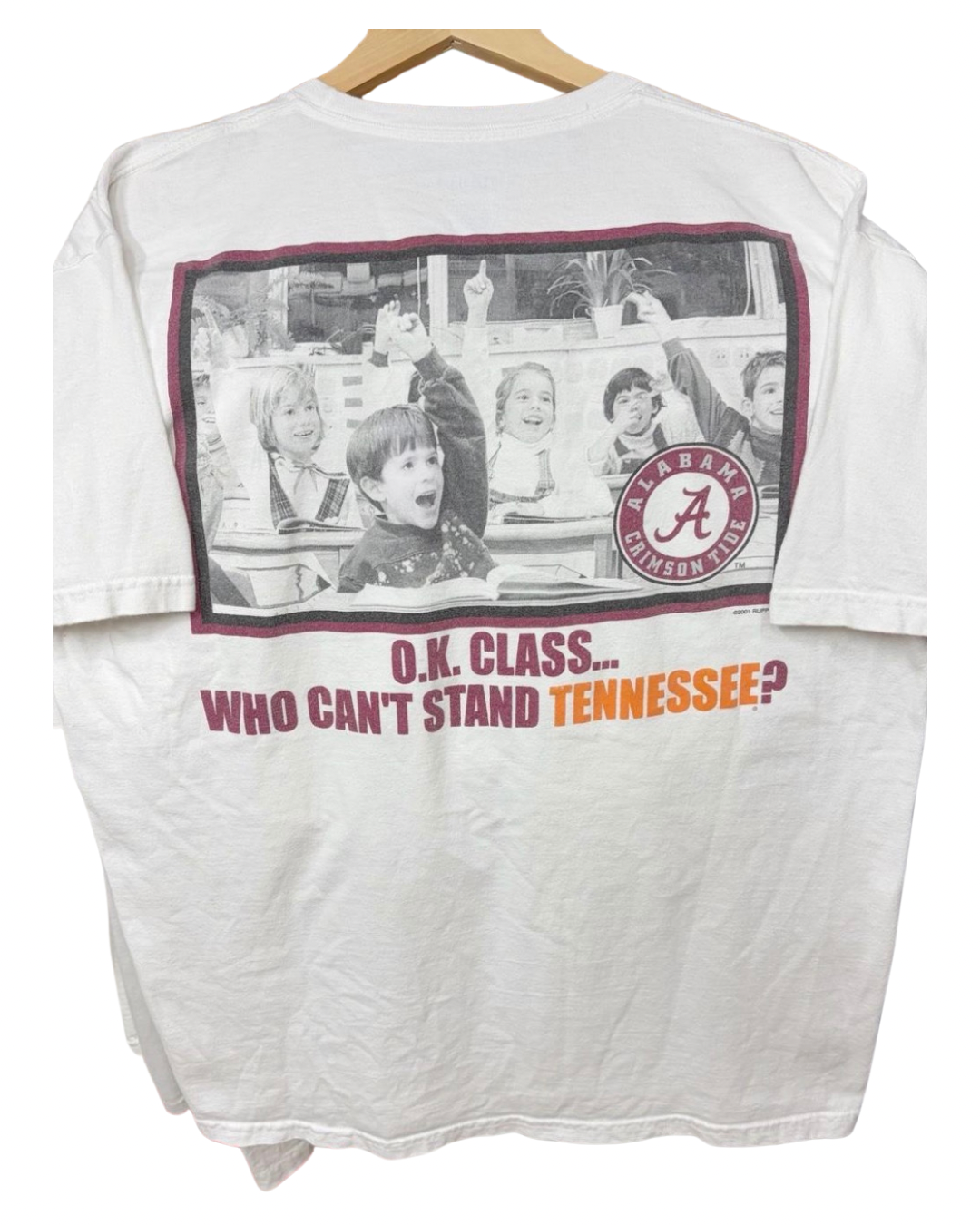 University of Alabama Tee Size Large