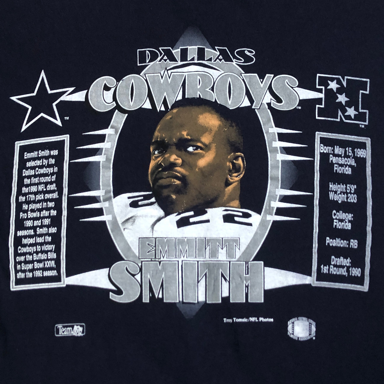Emmitt Smith Dallas Cowboys Tee