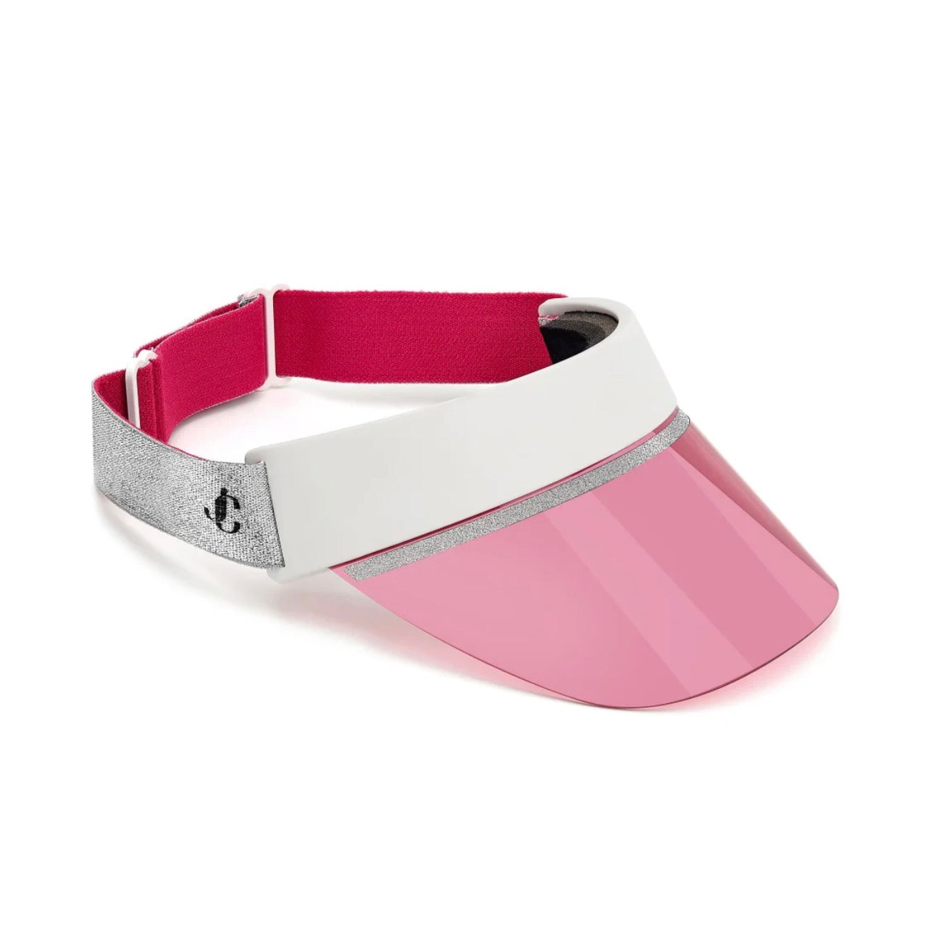 Jimmy Choo Logo Embroidered Visor