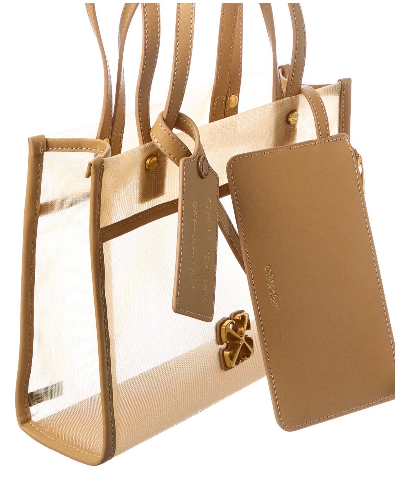 Off-White Arrows Mesh Tote