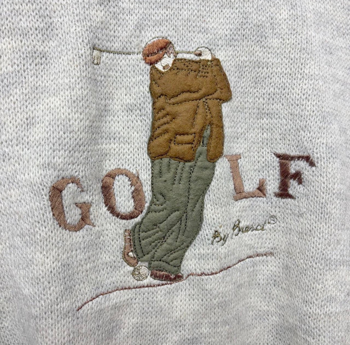Golf Knit Sweater Size XL