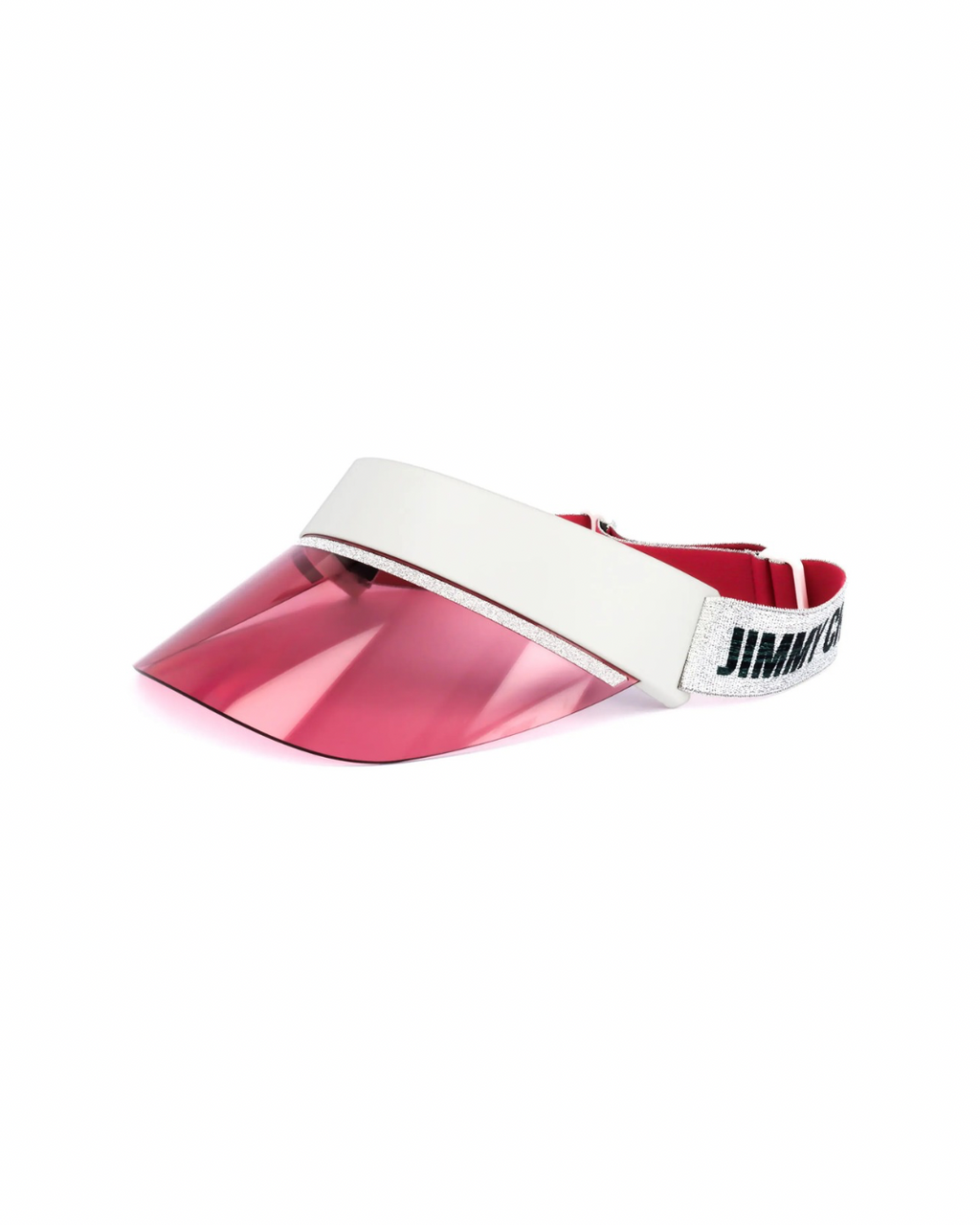 Jimmy Choo Logo Embroidered Visor