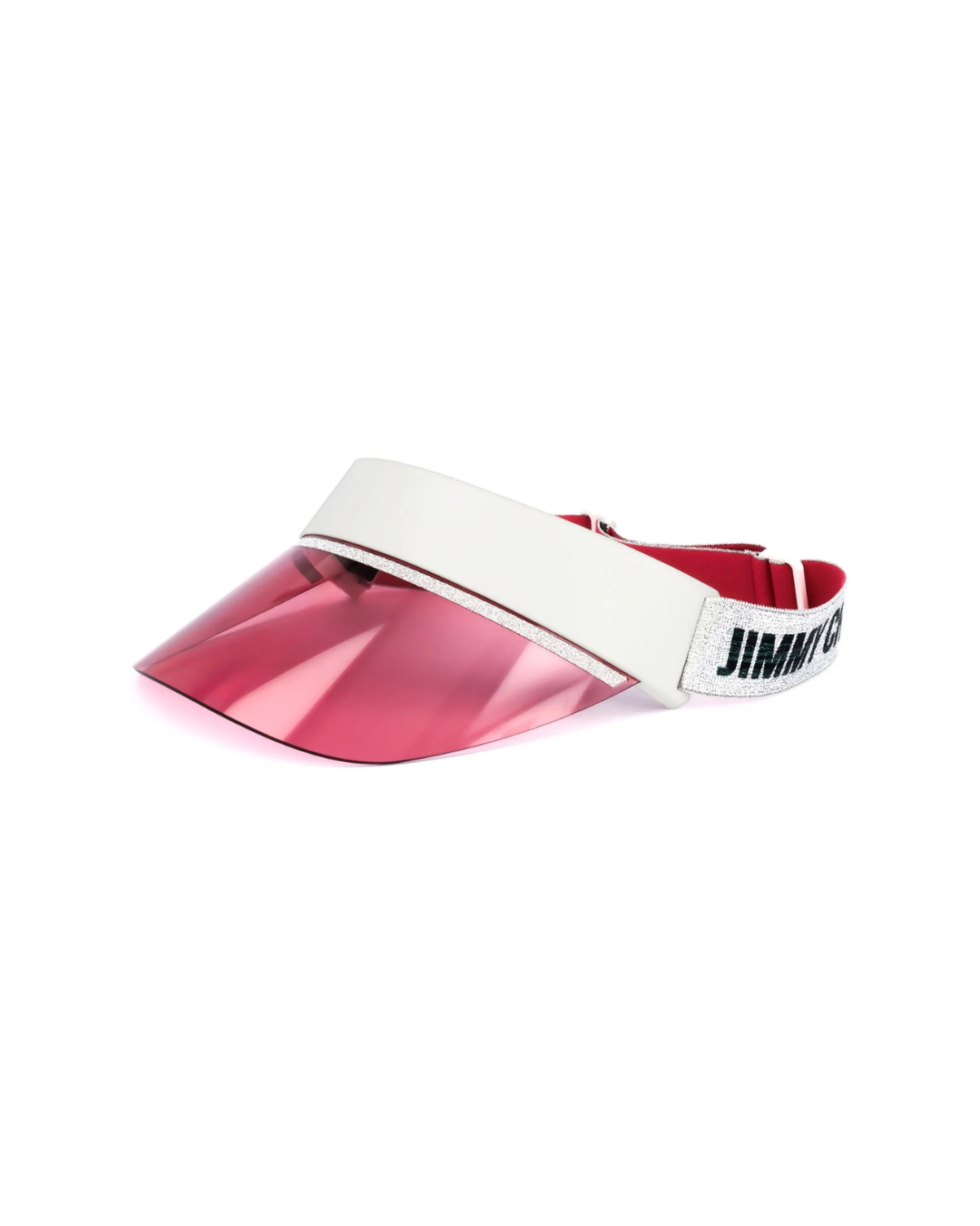 Jimmy Choo Logo Embroidered Visor