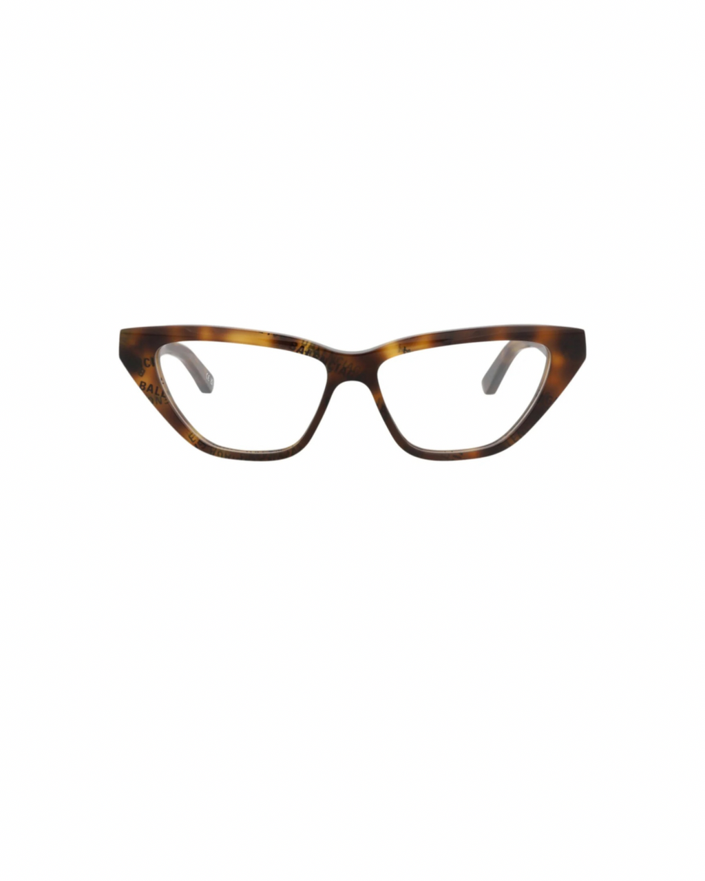 Balenciaga Havana 52MM Cateye Eyewear