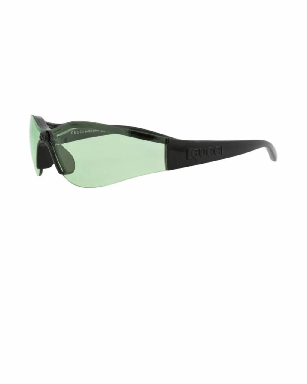 Gucci 70MM Reverse Cateye Wrap Sunglasses