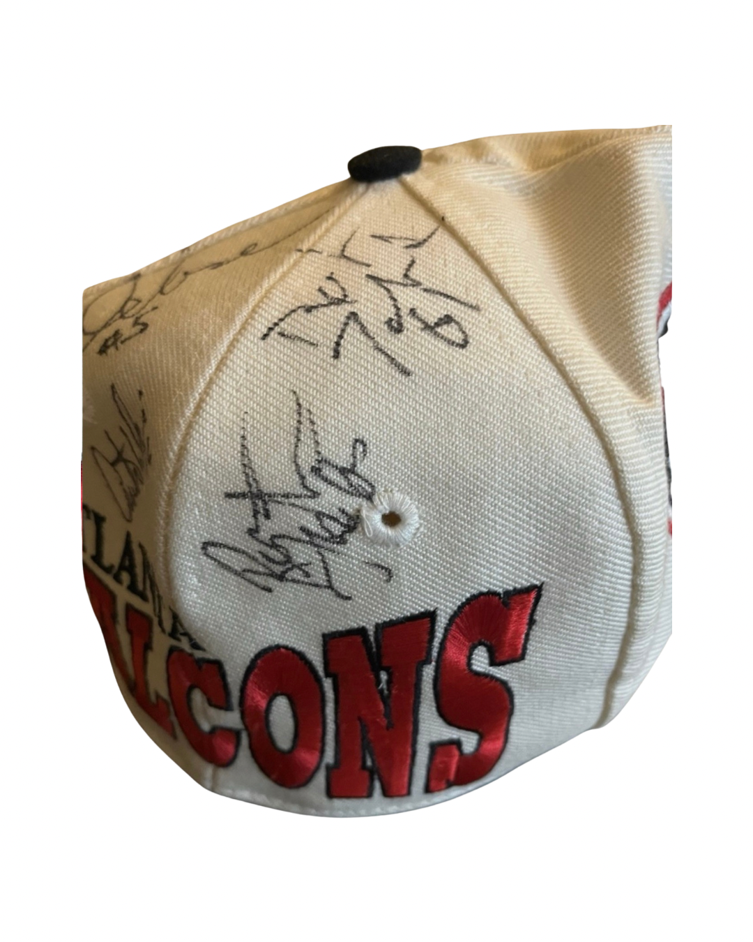 Vintage ATL Falcons Signed Hat